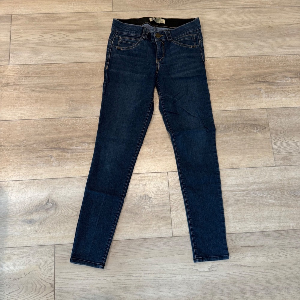 Democracy Absolution Stretch Skinny Jeans Dark Wash Blue Denim Women's 4 EUC